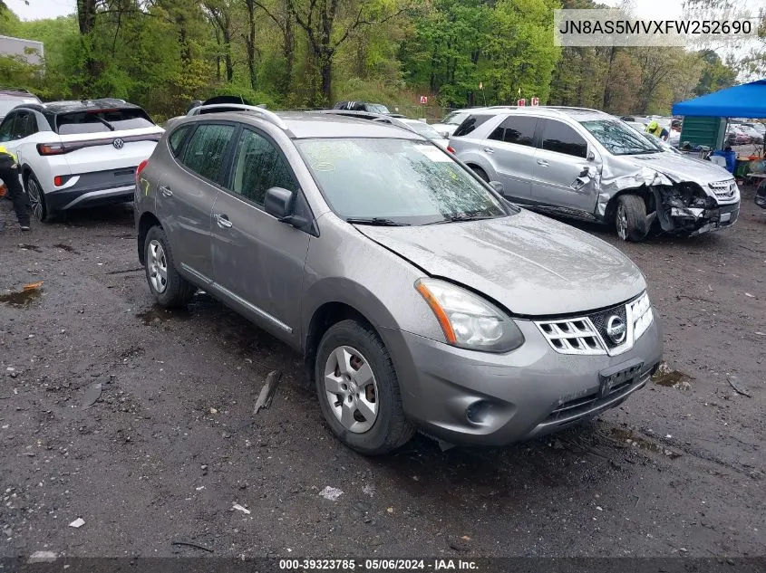 JN8AS5MVXFW252690 2015 Nissan Rogue Select S