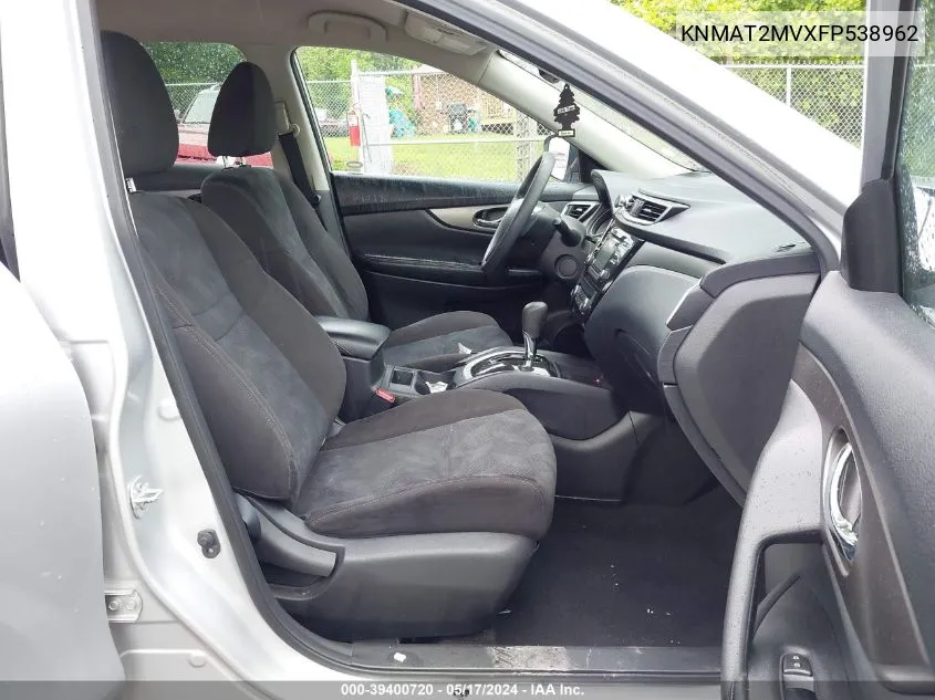 KNMAT2MVXFP538962 2015 Nissan Rogue Sv