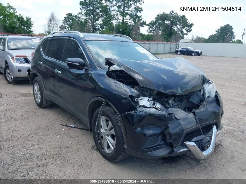 KNMAT2MT2FP504514 2015 Nissan Rogue Sv