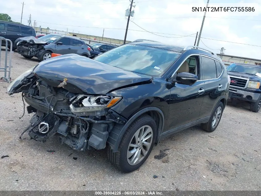 5N1AT2MT6FC755586 2015 Nissan Rogue Sl