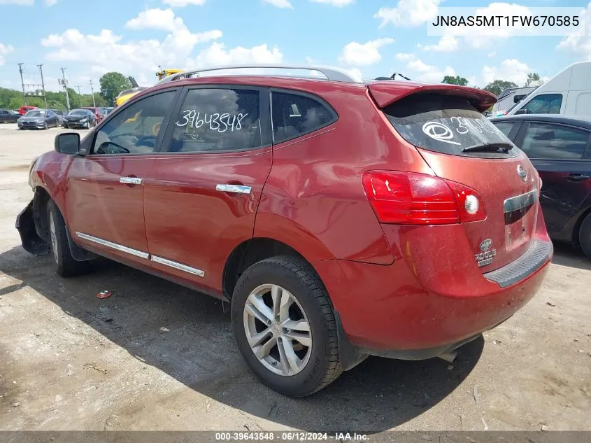 JN8AS5MT1FW670585 2015 Nissan Rogue Select S