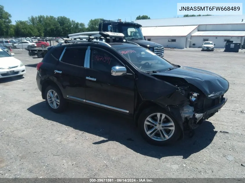 2015 Nissan Rogue Select S VIN: JN8AS5MT6FW668489 Lot: 39671591