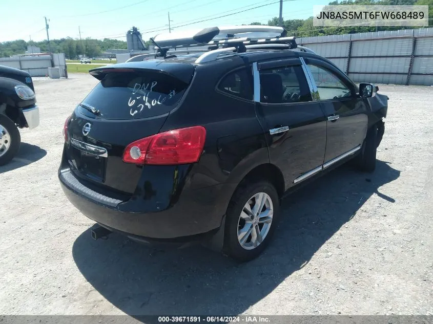 2015 Nissan Rogue Select S VIN: JN8AS5MT6FW668489 Lot: 39671591