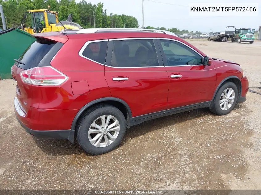 KNMAT2MT5FP572466 2015 Nissan Rogue Sv