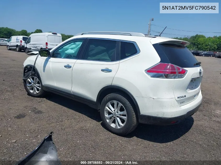 5N1AT2MV5FC790542 2015 Nissan Rogue Sv