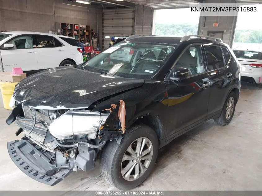 KNMAT2MV3FP516883 2015 Nissan Rogue Sv