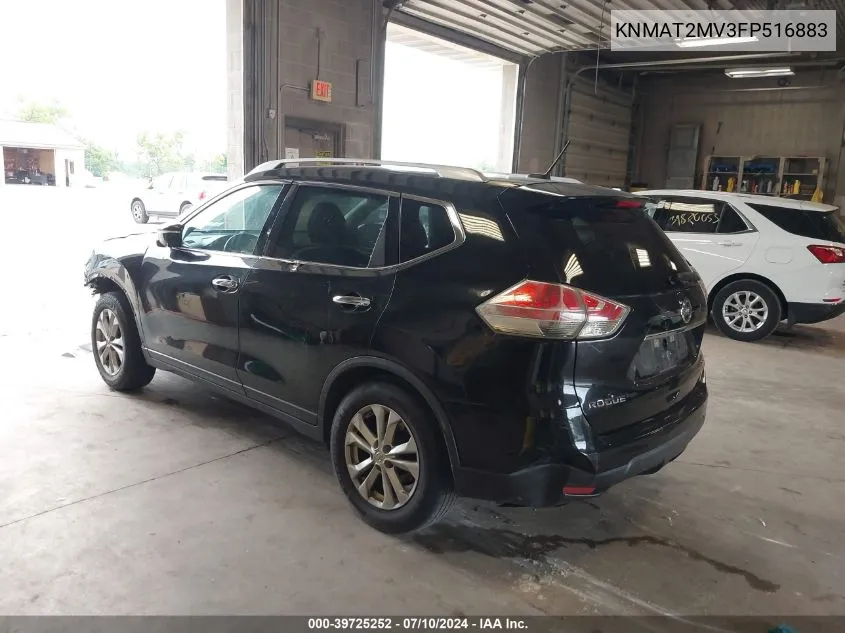 KNMAT2MV3FP516883 2015 Nissan Rogue Sv