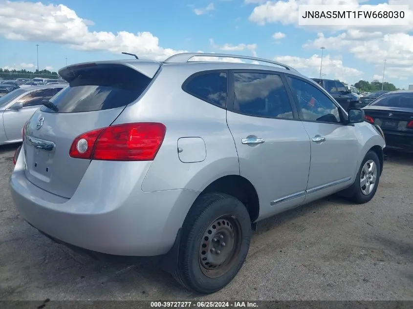 2015 Nissan Rogue Select S VIN: JN8AS5MT1FW668030 Lot: 39727277