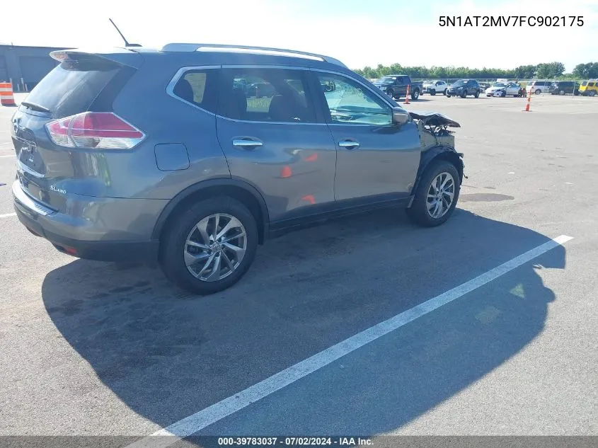 5N1AT2MV7FC902175 2015 Nissan Rogue Sl