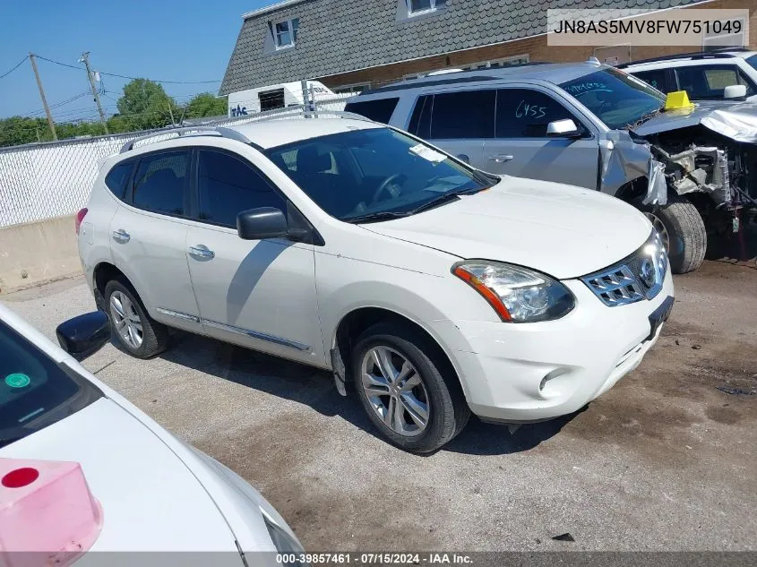 2015 Nissan Rogue Select S VIN: JN8AS5MV8FW751049 Lot: 39857461