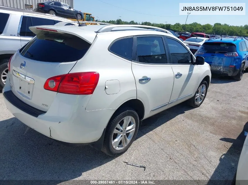 JN8AS5MV8FW751049 2015 Nissan Rogue Select S