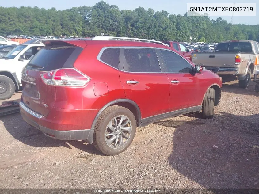 5N1AT2MTXFC803719 2015 Nissan Rogue Sl