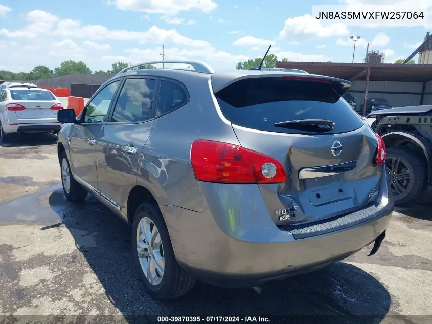 2015 Nissan Rogue Select S VIN: JN8AS5MVXFW257064 Lot: 39870395