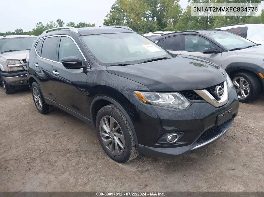 5N1AT2MVXFC834776 2015 Nissan Rogue Sl