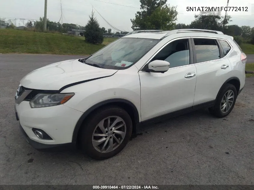 5N1AT2MV1FC772412 2015 Nissan Rogue Sl