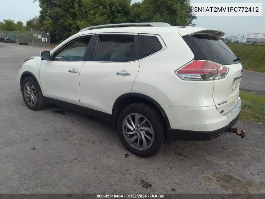 5N1AT2MV1FC772412 2015 Nissan Rogue Sl