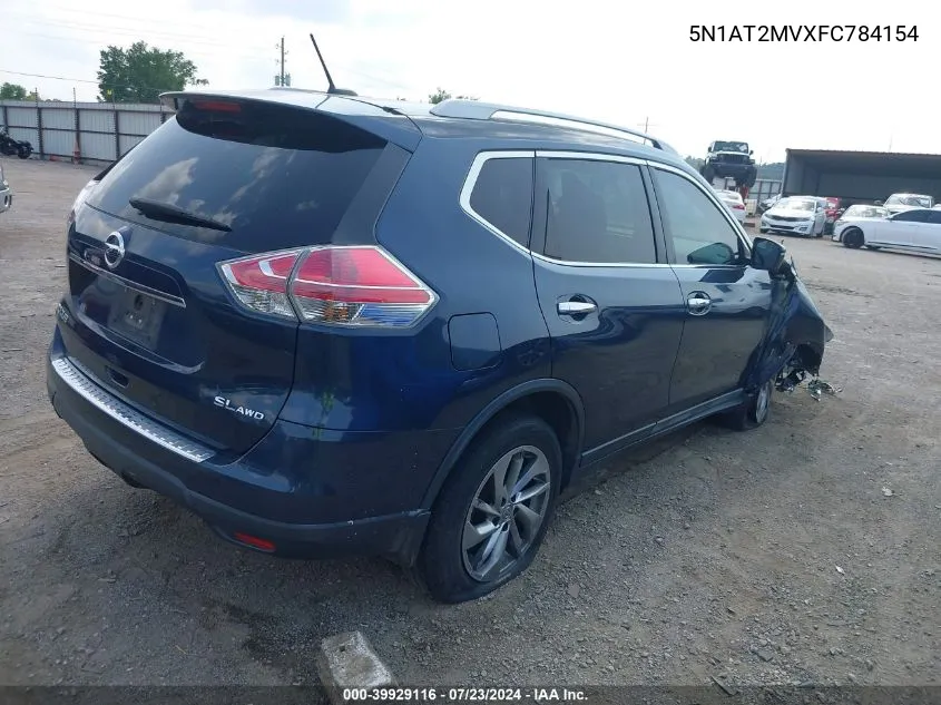 5N1AT2MVXFC784154 2015 Nissan Rogue Sl