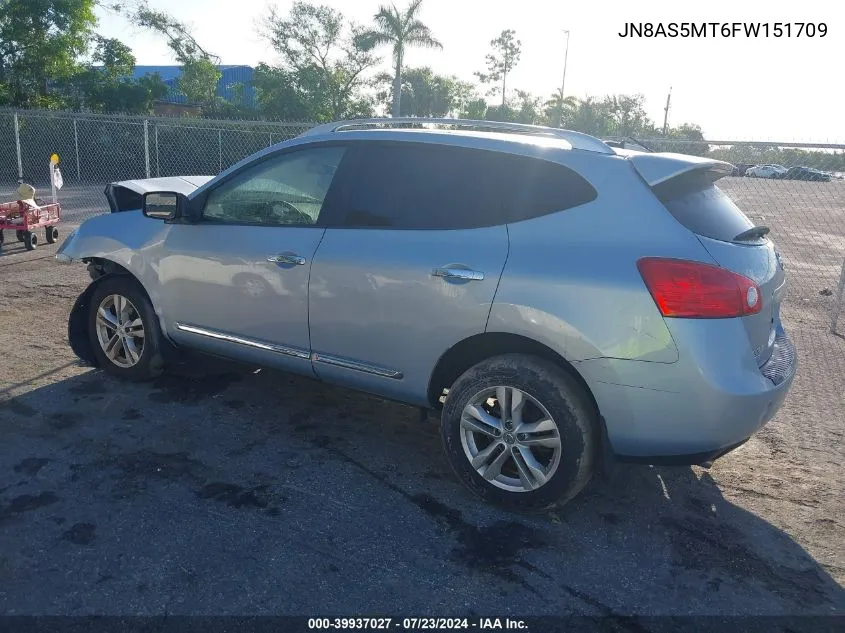 JN8AS5MT6FW151709 2015 Nissan Rogue Select S