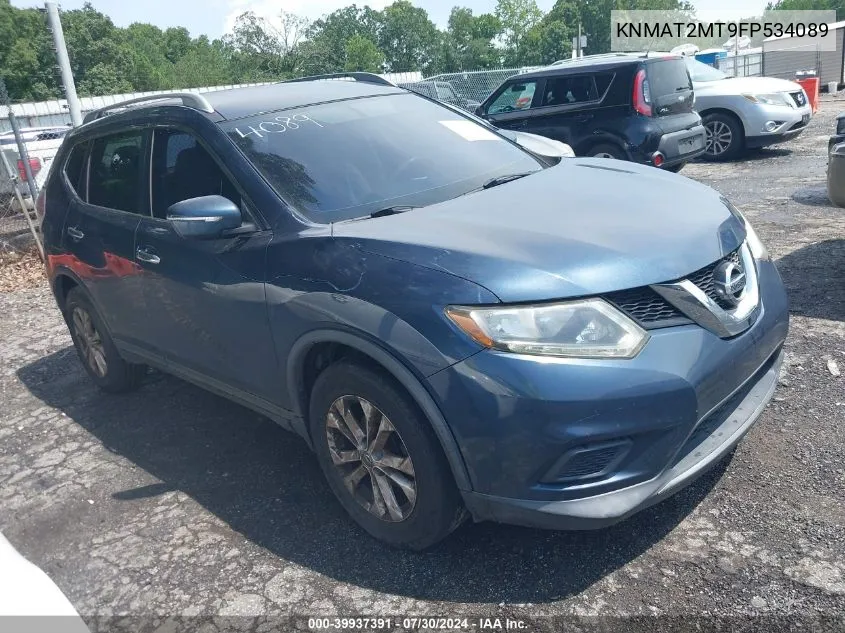 KNMAT2MT9FP534089 2015 Nissan Rogue Sv