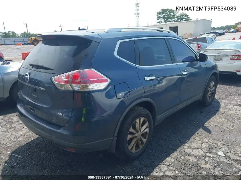 KNMAT2MT9FP534089 2015 Nissan Rogue Sv