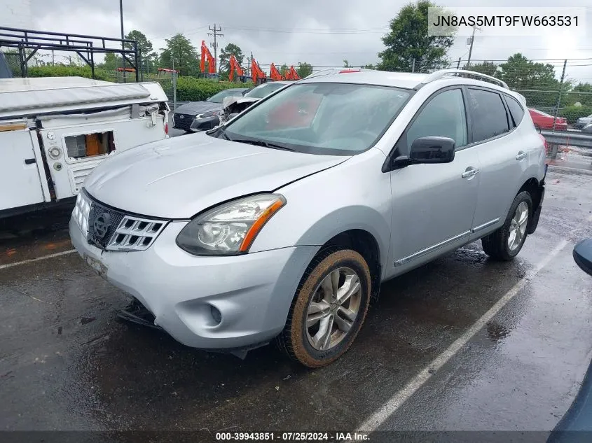 JN8AS5MT9FW663531 2015 Nissan Rogue Select S