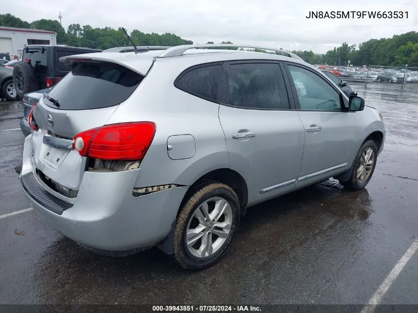 JN8AS5MT9FW663531 2015 Nissan Rogue Select S