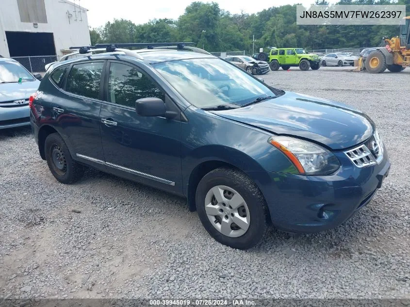 2015 Nissan Rogue Select S VIN: JN8AS5MV7FW262397 Lot: 39945019