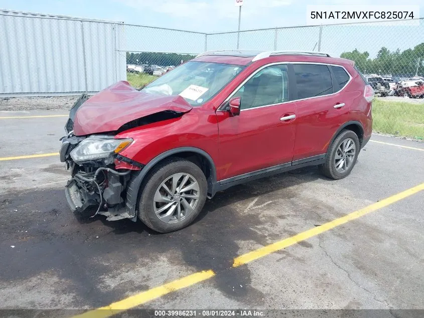 5N1AT2MVXFC825074 2015 Nissan Rogue Sl