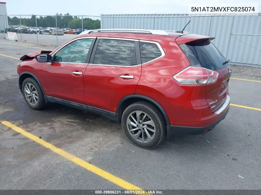 5N1AT2MVXFC825074 2015 Nissan Rogue Sl