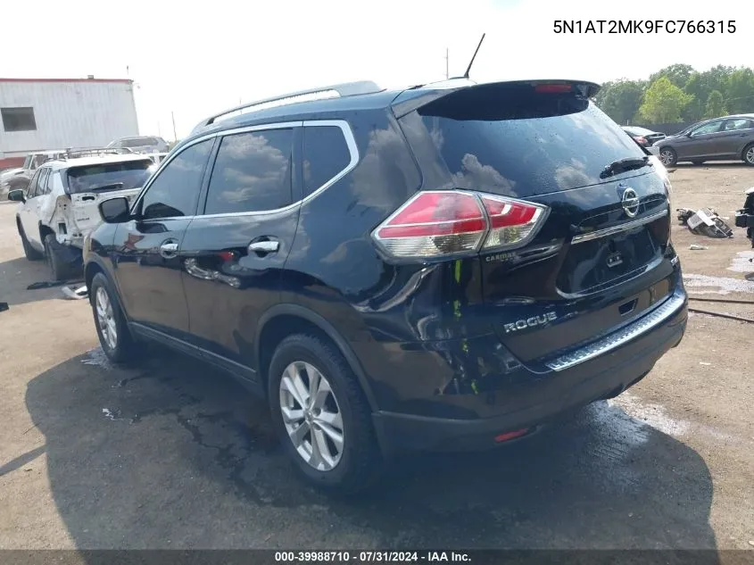 5N1AT2MK9FC766315 2015 Nissan Rogue Sv