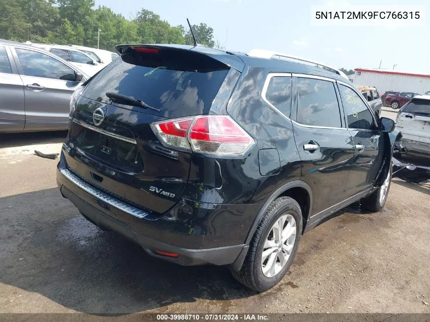 5N1AT2MK9FC766315 2015 Nissan Rogue Sv