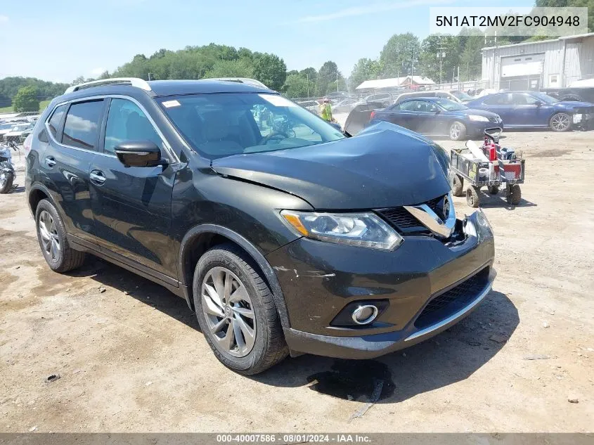 5N1AT2MV2FC904948 2015 Nissan Rogue Sl