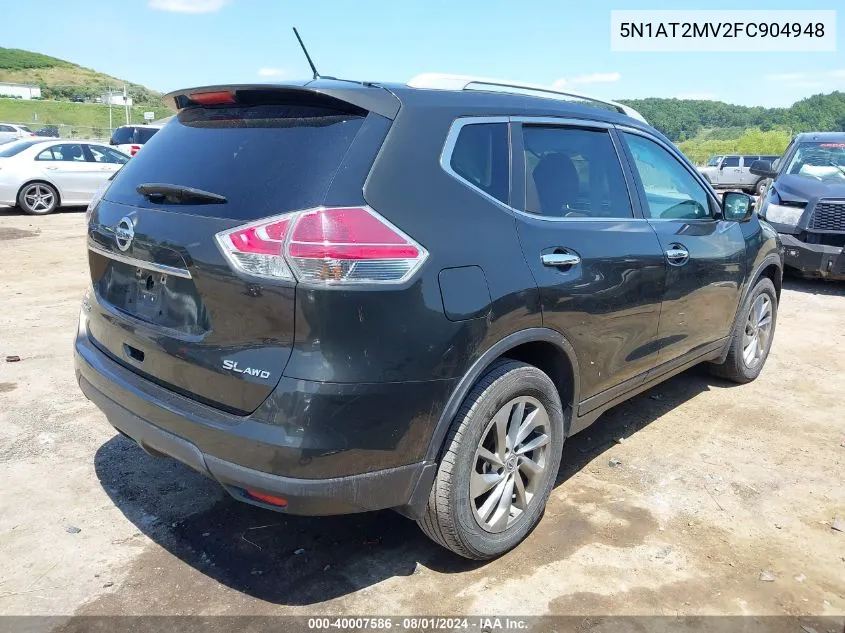 5N1AT2MV2FC904948 2015 Nissan Rogue Sl