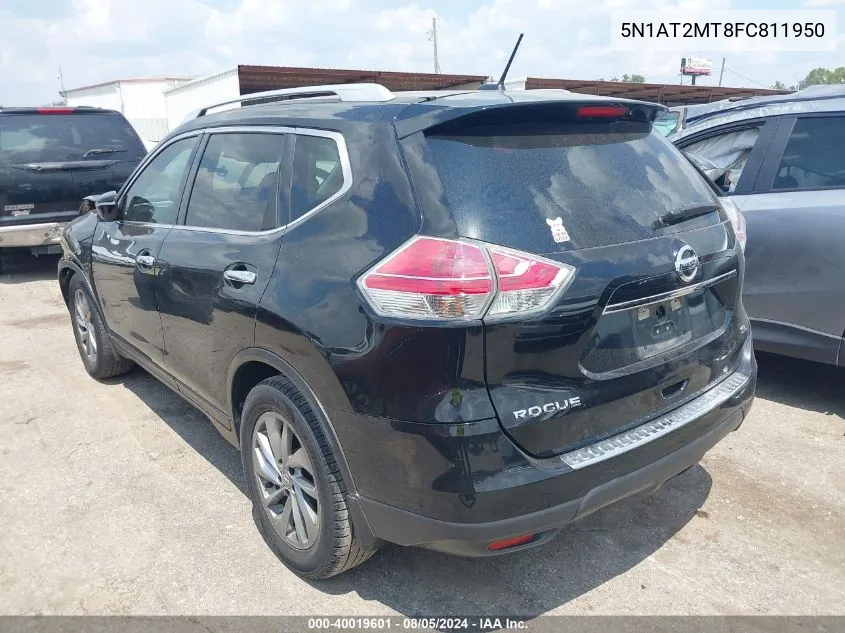 5N1AT2MT8FC811950 2015 Nissan Rogue S/Sl/Sv