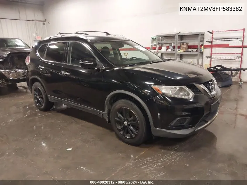 KNMAT2MV8FP583382 2015 Nissan Rogue Sv