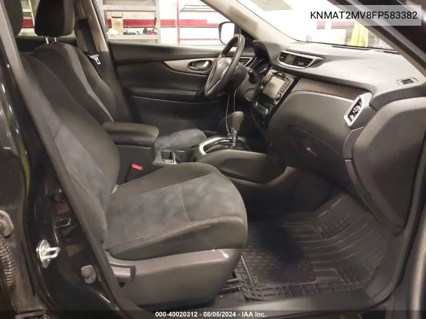 KNMAT2MV8FP583382 2015 Nissan Rogue Sv