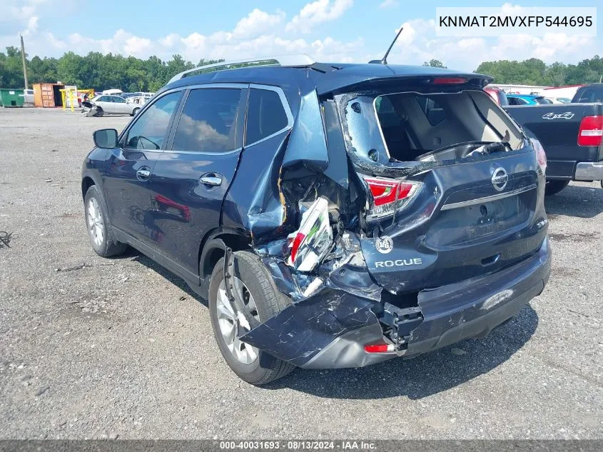 KNMAT2MVXFP544695 2015 Nissan Rogue Sv