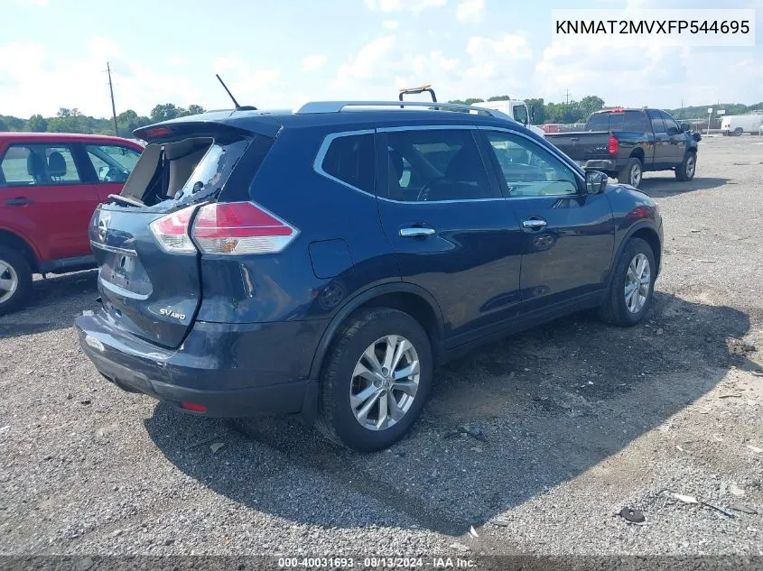 KNMAT2MVXFP544695 2015 Nissan Rogue Sv