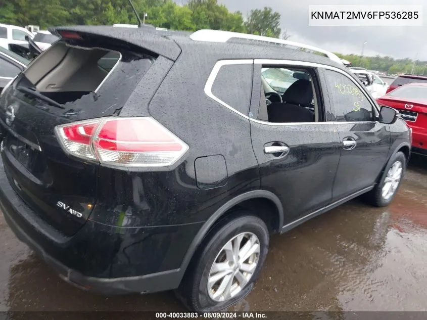 KNMAT2MV6FP536285 2015 Nissan Rogue Sv