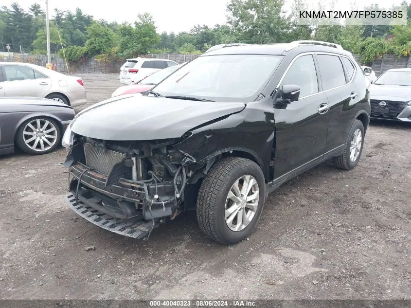 KNMAT2MV7FP575385 2015 Nissan Rogue Sv