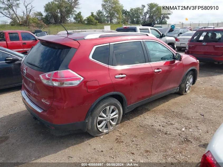 KNMAT2MV3FP580910 2015 Nissan Rogue S/Sl/Sv