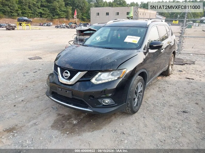 5N1AT2MVXFC811000 2015 Nissan Rogue Sl