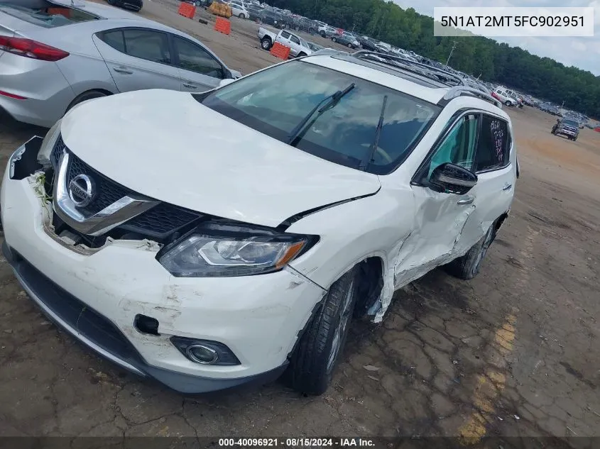 5N1AT2MT5FC902951 2015 Nissan Rogue Sl