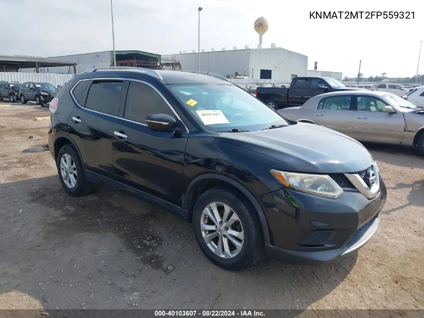 KNMAT2MT2FP559321 2015 Nissan Rogue Sv