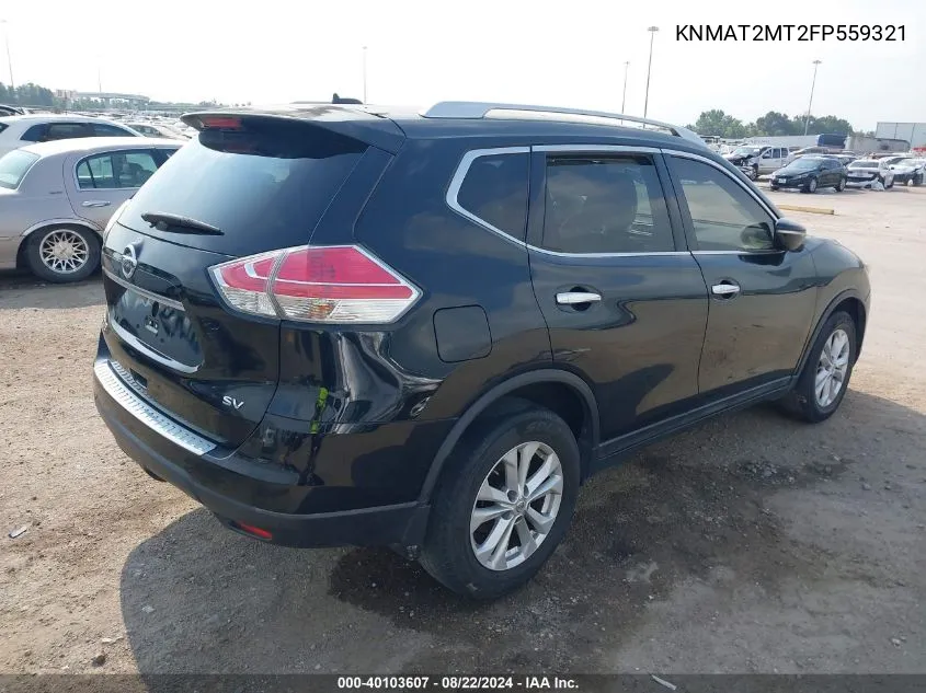 KNMAT2MT2FP559321 2015 Nissan Rogue Sv