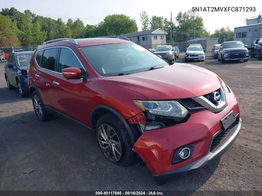 5N1AT2MVXFC871293 2015 Nissan Rogue Sl