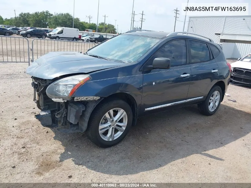 2015 Nissan Rogue Select S VIN: JN8AS5MT4FW163695 Lot: 40119963