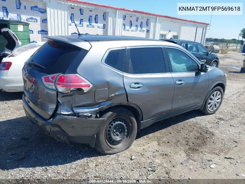 KNMAT2MT9FP569618 2015 Nissan Rogue S