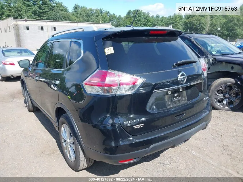 5N1AT2MV1FC915763 2015 Nissan Rogue Sv