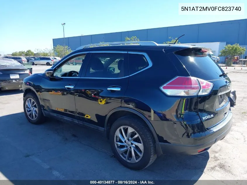 5N1AT2MV0FC823740 2015 Nissan Rogue Sl